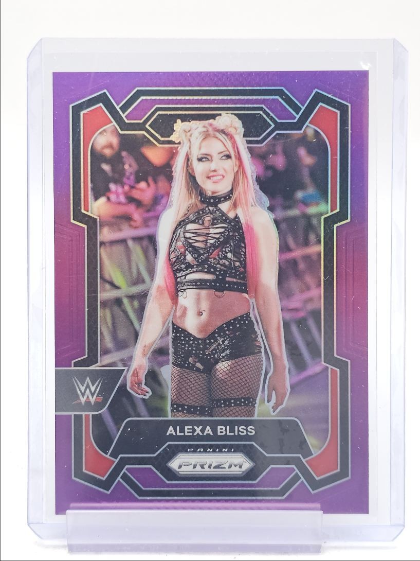 ALEXA BLISS 2024 PANINI PRIZM WWE PURPLE #138 /149 Q4193