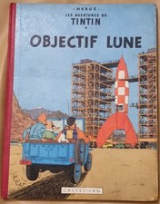 Tintin  -16- / Objectif Lune / B20 bis   1957 / TBE-