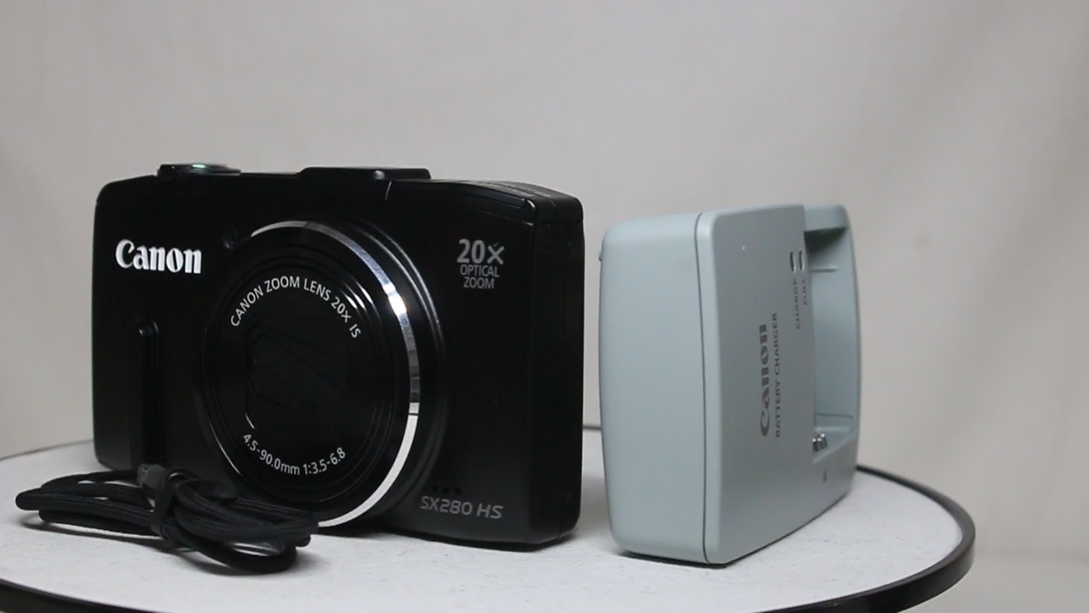 Canon PowerShot SX280 HS 12.1MP Digital Camera - Black for sale