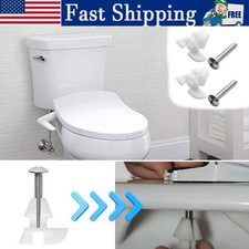 2 Pack Toilet Seat Screws Bolts for Kohler 1133024 Hardware Kit Non-Slip Rust