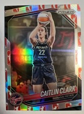 Caitlin Clark 2025 Panini Prizm WNBA #22 WNBA Logo Prizm Dick's Sporting Goods