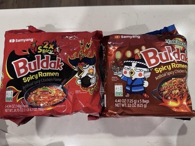 Buldak Stir-Fried Ramen Noodles Spicy