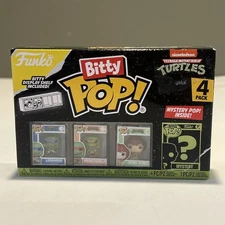 Teenage Mutant Ninja Turtles TMNT Leonardo Bitty Pop! 4 Pack