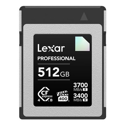 Lexar LCXEXD4512GRNENG Professional Diamond CFexpress 4.0 Type B Card - 512GB