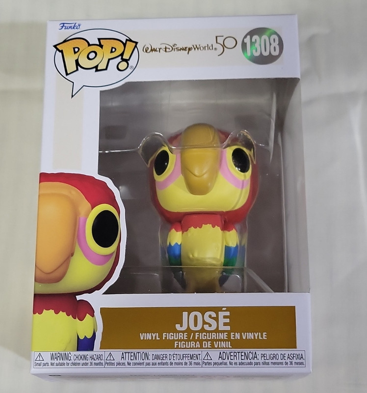 Funko Pop! Vinyl Walt Disney World 50th José #1308 Standard Vinyl Figure
