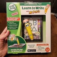 Leap Frog Learn to Write with Mr Pencil Stylus New In Box For Use With App