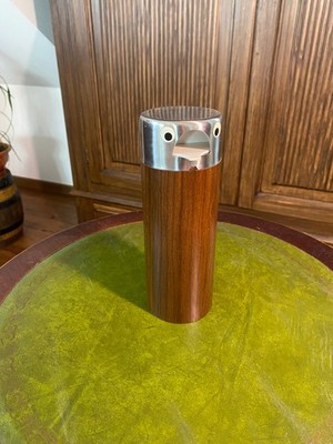 WMF Erdnussspender 70er Jahre Vintage Design Holz Chrom
