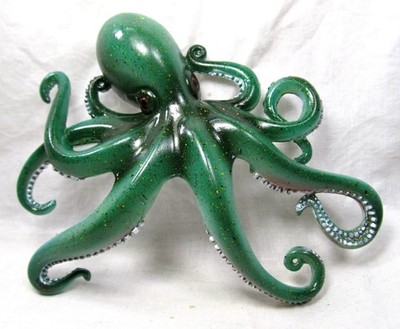 Octopus sea life wall art decor 6'' (E)
