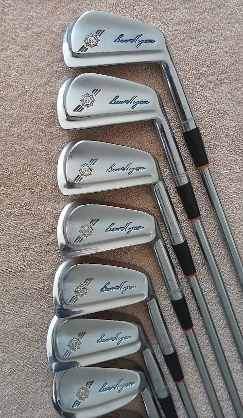 TZ GOLF - RARE VINTAGE BEN HOGAN 1966 PC5 3-UW Iron, 10 CLUBS R  display picture 1