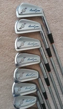 TZ GOLF - RARE VINTAGE BEN HOGAN 1966 PC5 3-UW Iron, 10 CLUBS R Flex  Steel RH