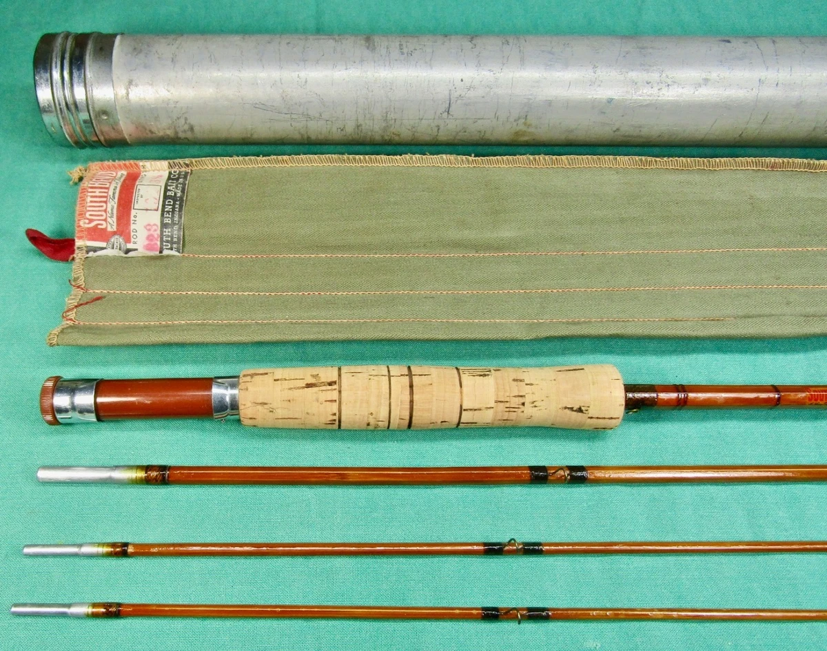 South Bend Fly Fishing Vintage Fishing Rods Bamboo Shaft/Blank for