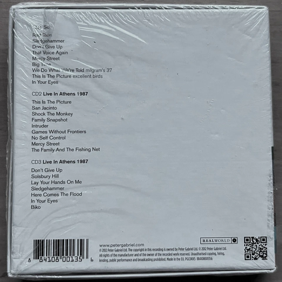 Peter Gabriel - SO - 25th Anniversary - Ltd. Edt. 3CD Deluxe Box Set - NEU/OVP.! - Bild 2 von 4