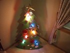 METAL GREEN 46". CHRISTMAS TREE STORE DISPLAY METAL FLOOR STAND LOCAL PICKUP — photo 3