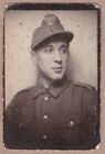 Vintage Photobooth Picture German Soldier WW2 Military Interest