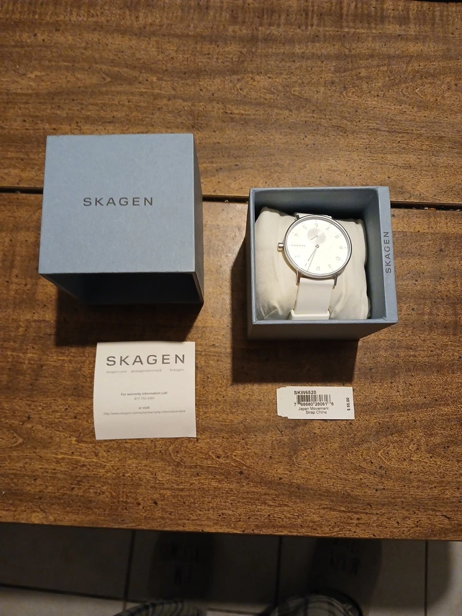 Skagen White Wristwatches for sale | eBay display picture 1