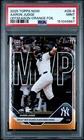 2025 Topps Now Aaron Judge Offseason Orange Foil /25 #OS-8 PSA 9 Mint
