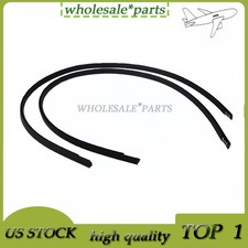 1 Pair Black Roof Trim Molding Kit For 74306-s5a-j01 2001-2005 Honda Civic