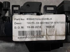 83595TGGG620BLK Window Regulator 4915478 for Honda Civic X Hatchback (FC FK) 1.0