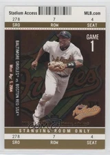 2004 Fleer Authentix Standing Room Only Missing Serial Number Miguel Tejada 7iu