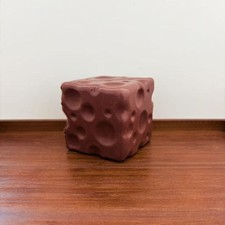1Pcs Giant Cheese Cube Stress Ball Large Moldable Squeeze Ball Non Rebound Toy