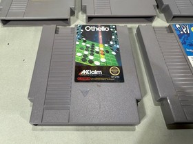 5 Vintage Nintendo NES Yoshi Goonies Spy Othello Video Console Game Cartridges