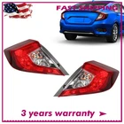 Sedan Only For 2016-2018 Honda Civic Outer Tail lights Rear Lamps LH RH W/Bulb