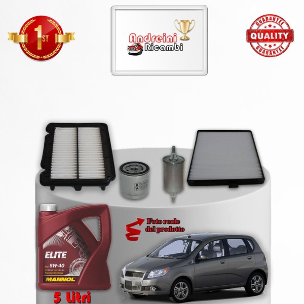 Wartungsset Filter Und ÖL Chevrolet Aveo 1.4 16V 69KW 94PS Ab 2007-image