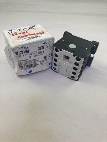 Eaton DILEM4 24V50 / 60HZ Power Contactor, AC Switching