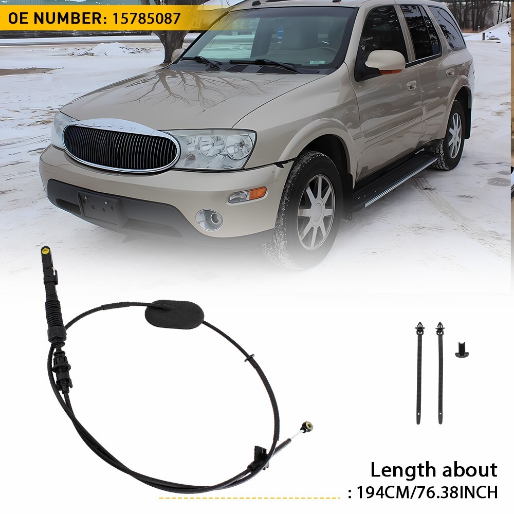 For 02-09 GM Envoy Trailblazer Auto Trans Shifter Shift Selector Cable 15785087