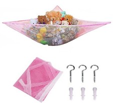 Hängematte Spielzeug Netz Netz Teddy Schlafzimmer weich Kinderzimmer Baby große Aufbewahrung kuschelig ordentlich