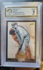 1997 SELECT CRICKET AUSTRALIAN CAPTAINS BILL WOODFULL CGA 9 MINT