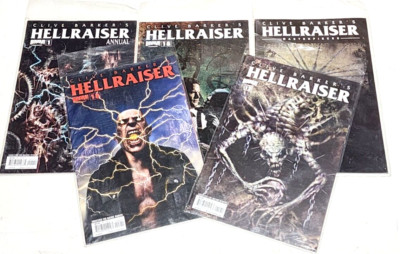 Clive Barker Hellraiser Comic Book Lot Of Five Boom 1 18 12 9