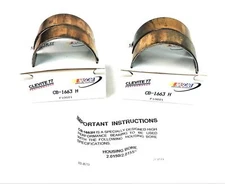 CLEVITE 77 ENGINE CONNECTING ROD BEARING PAIR CB-1663H [LOT OF 2] NOS