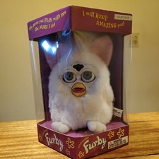 FURBY SNOWBALL -1998 new in box, NEVER USED
