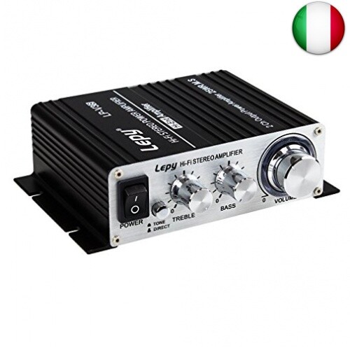 Lepy LP-V3s piccolo amplificatore HIFI per auto,PC, casa ,iphone+ Alimentatore