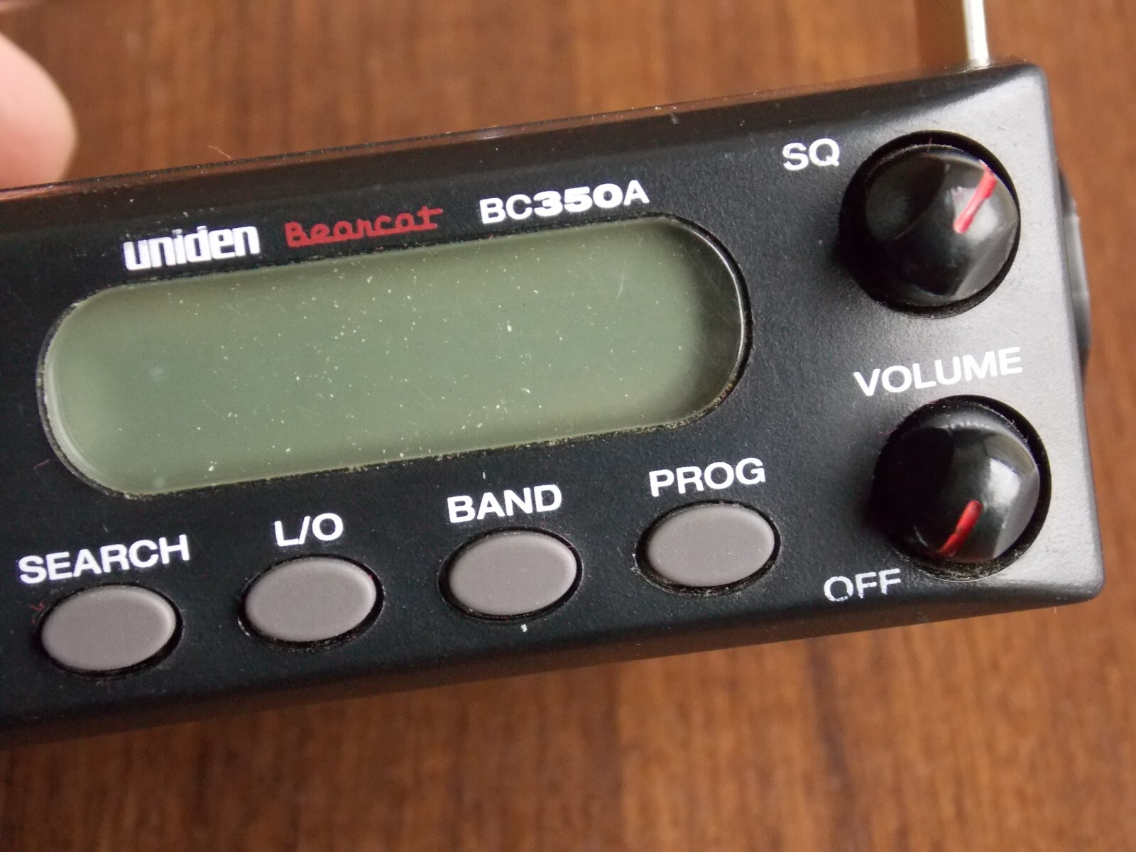 Uniden Bearcat BC350A Scanner Police Fire Aviation Radio Tested Works