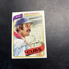 #240 Dave Kingman Chicago Cubs￼    1980 Topps Cb20-3