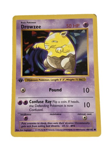 1995 Pokmon Card - Tangela Shadowless - 66/102 - NM - Common | eBay