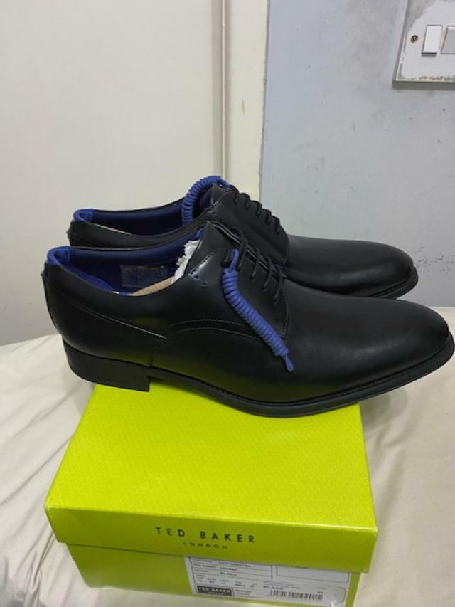 TED BAKER MEN'S VATORY BLACK Leather 