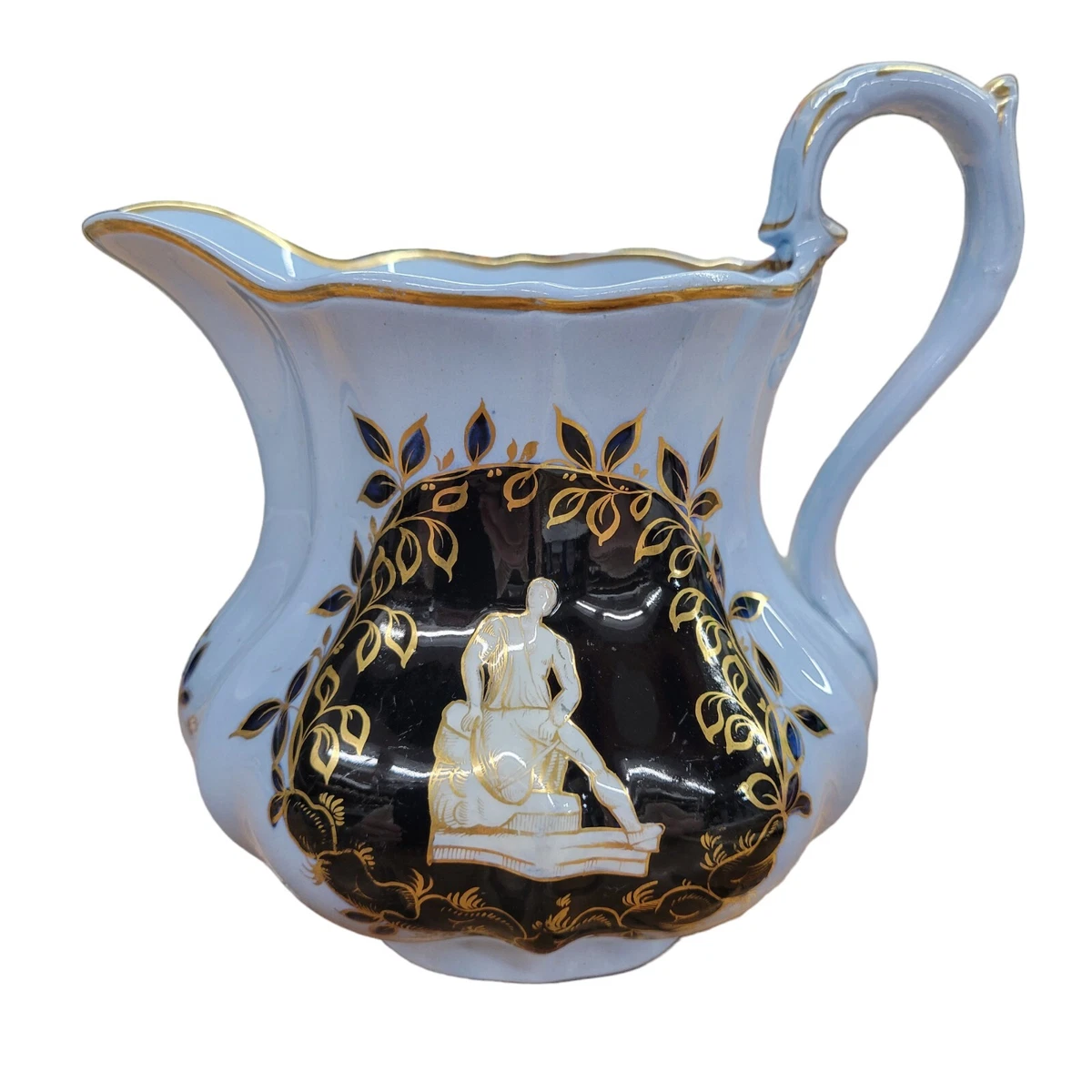 Ceramic & Porcelain Jugs & Pitchers Collectible Blue 1800-1849