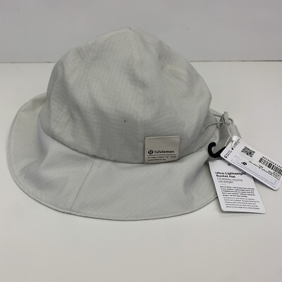 Lululemon Ultra Lightweight Bucket Hat Unisex  Size M/L Vapor Grey