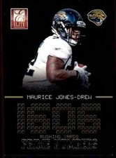 2012 Panini Elite Prime Numbers Maurice Jones-Drew 818/999 Jacksonville Jaguars