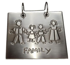 Malden International Designs 4x6 Flip Family Album 50 Photos