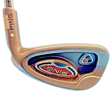 Ping i10 White Dot 9 Iron, Stiff-Flex AWT Steel, Right Handed #0388