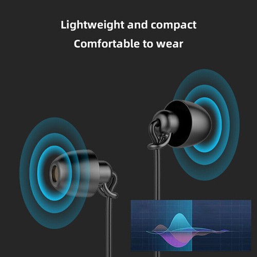 Universal 3.5mm Sleeping Earbuds Hifi Headsets Wired Noise-cancelling For Phone - Picture 5 of 14