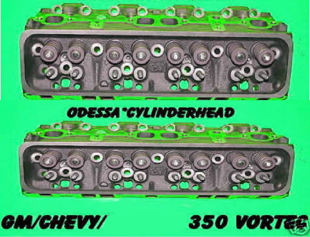  ADV Cylinder Heads NEW 5.7 350 VORTEC L31 EngineQuest 906/062 Cylinder  Head PAIR 1996-2002 (CORE RETURN REQUIRED) : Automotive