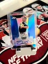 Shane Bieber 2018 Leaf Metal Draft Baseball Blue Autograph BA-SB2 /35