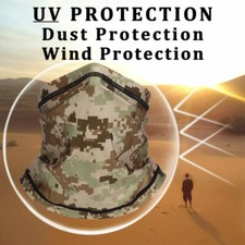 UV Protection Cooling Neck Gaiter Face Mask Scarf Unisex Windproof Neck Cover US