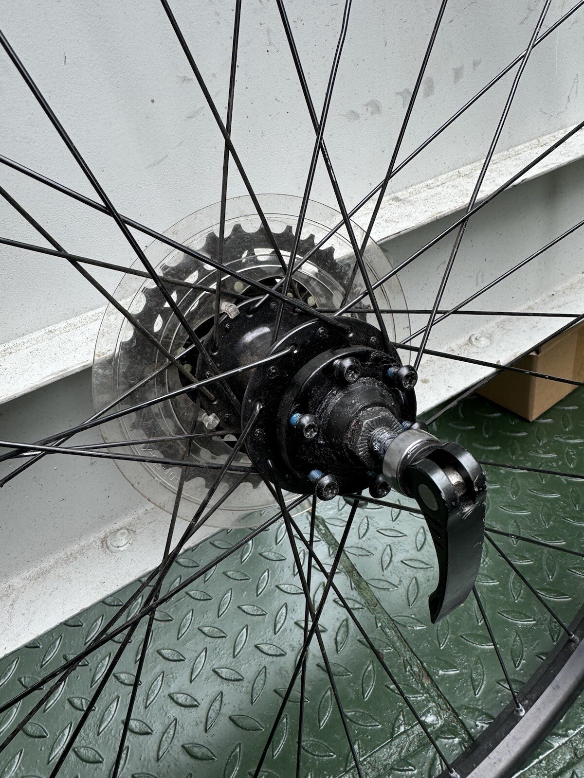 29 Inch Bontrager Trek Marlin Rear Mountain Bike Wheel 7 Speed Cassette