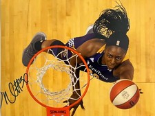 NNEKA OGWUMIKE AUTOGRAPHED LA SPARKS 8.5X11